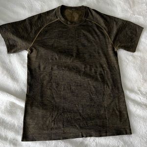 Men’s Lululemon Metal Vent Tech Short Sleeve Shirt Heather Green